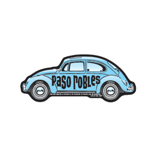 Paso Robles VW Bug Sticker