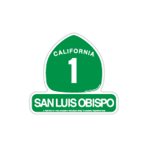 San Luis Obispo Hwy 1 Sticker
