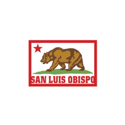 San Luis Obispo Flag Mini Patch
